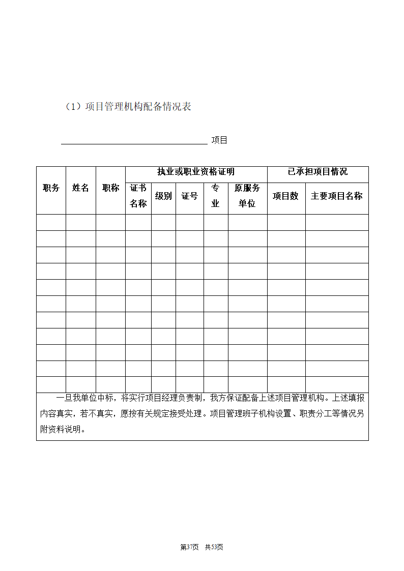 招标标书(格式)第37页