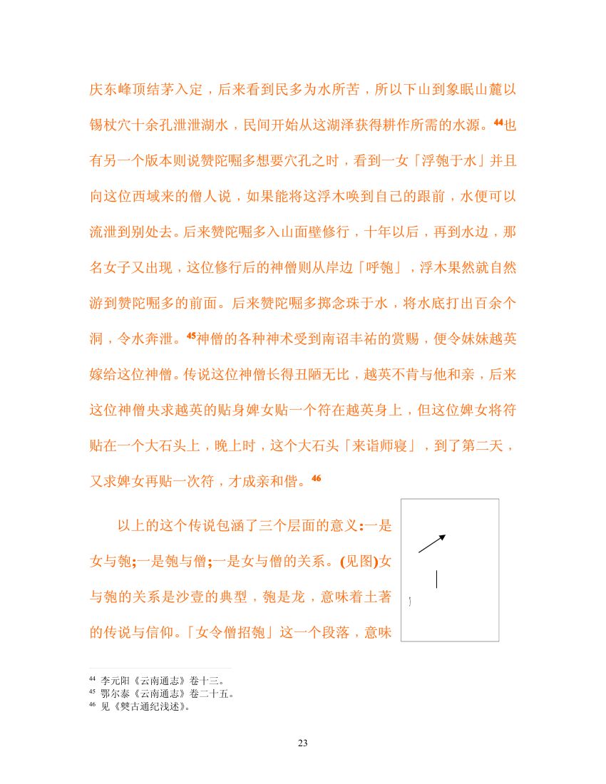 南诏,与大理的王权谱系与婚姻第23页