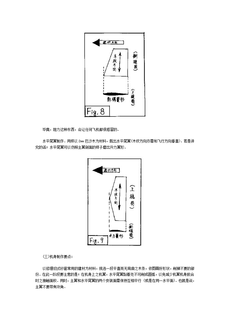 木制模型飞机第4页