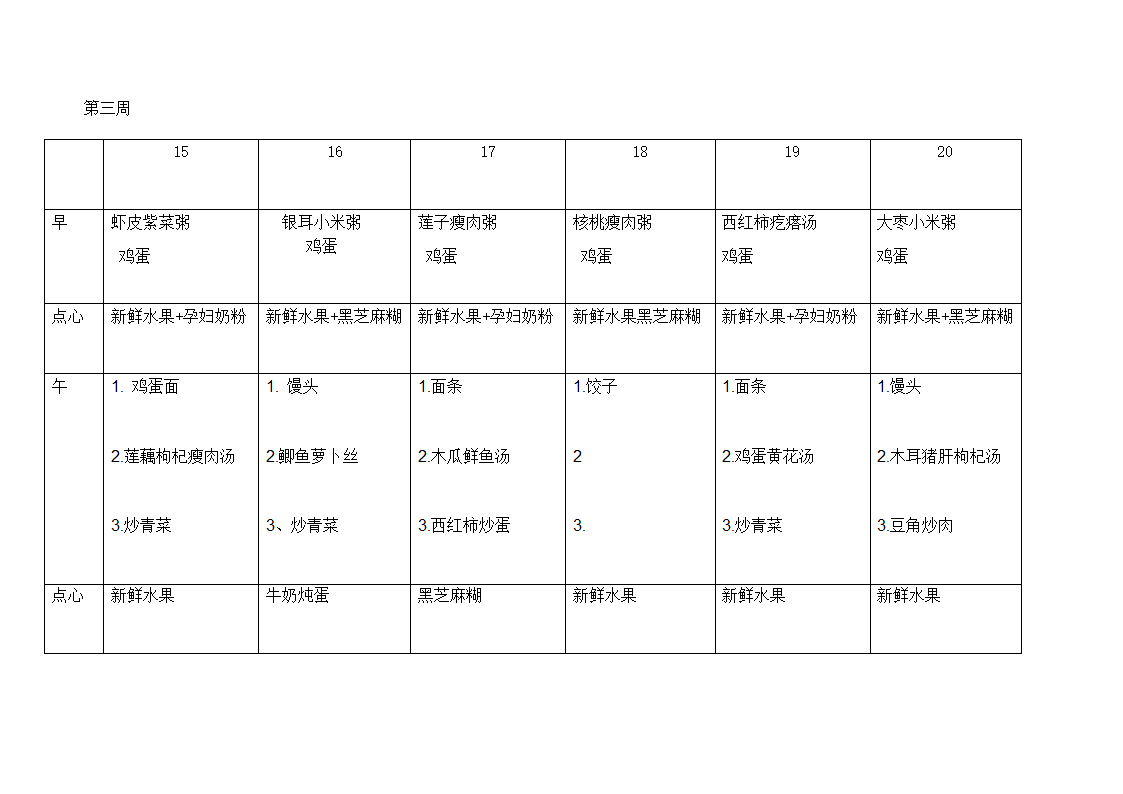 孕妇月子餐第5页