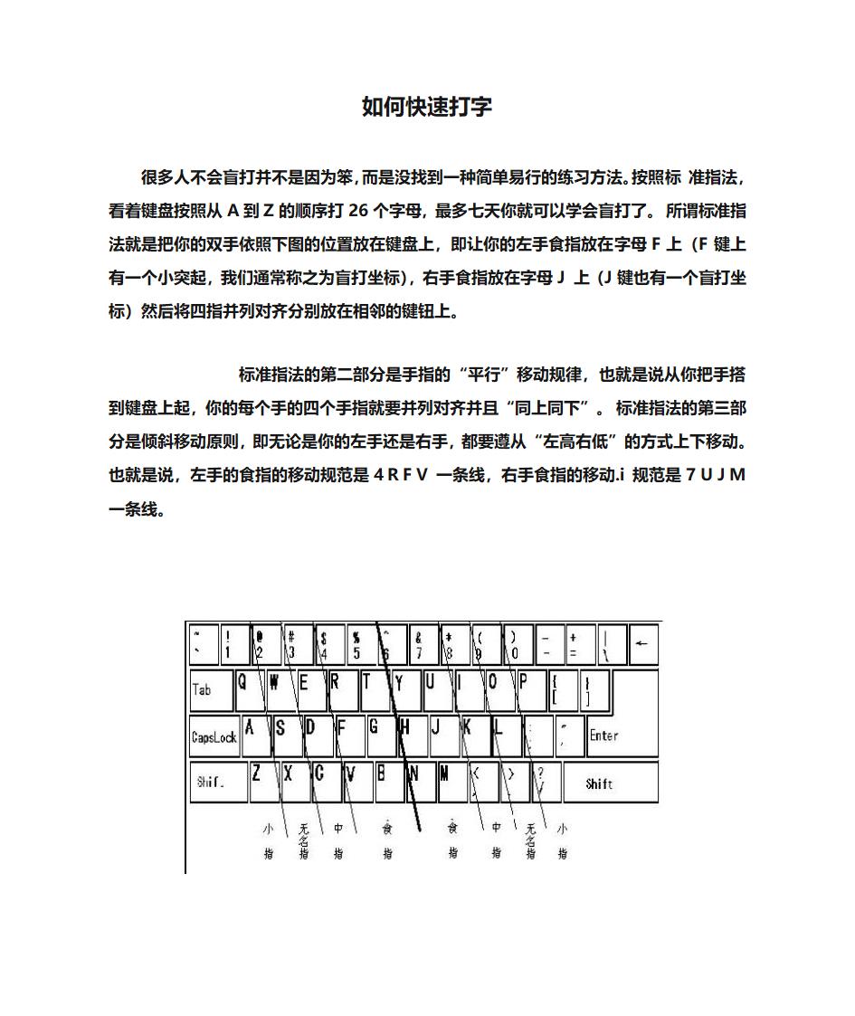 如何快速打字第1页