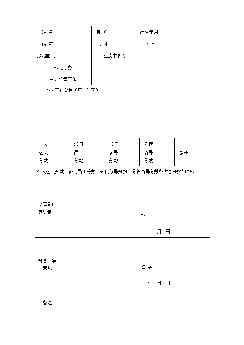 公司中层干部副职试用期考核实施方案.docx第5页