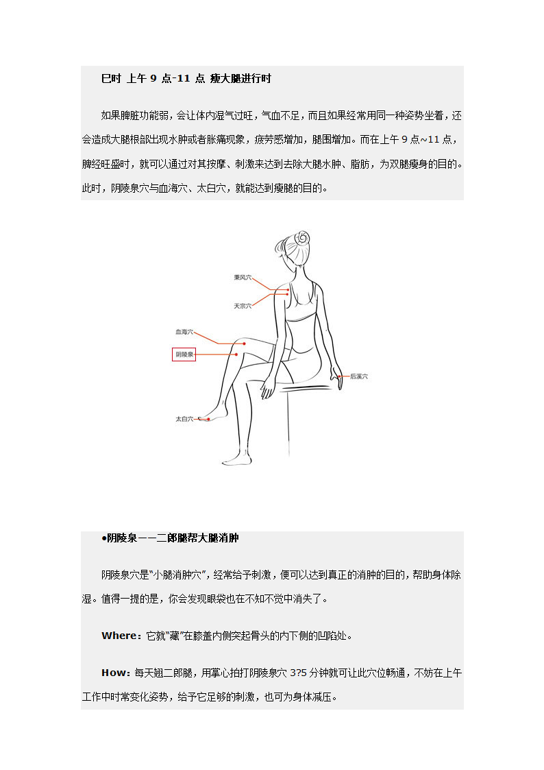 减肥穴位第6页