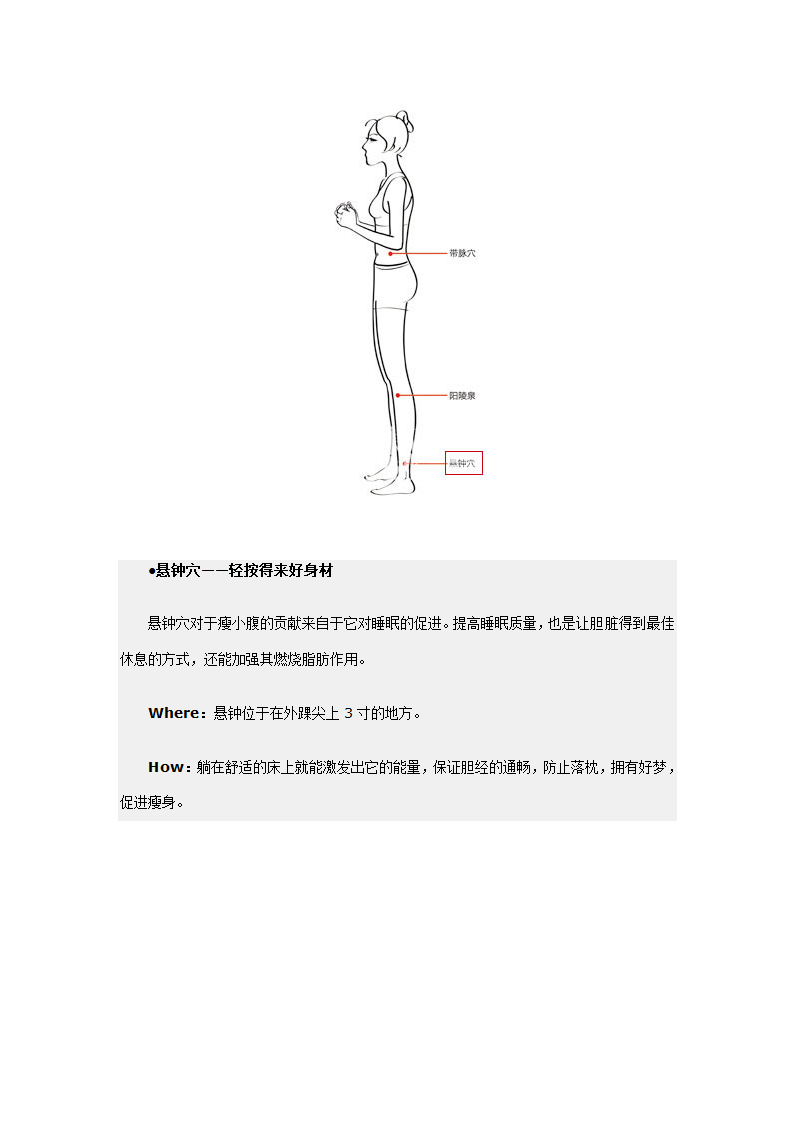 减肥穴位第18页