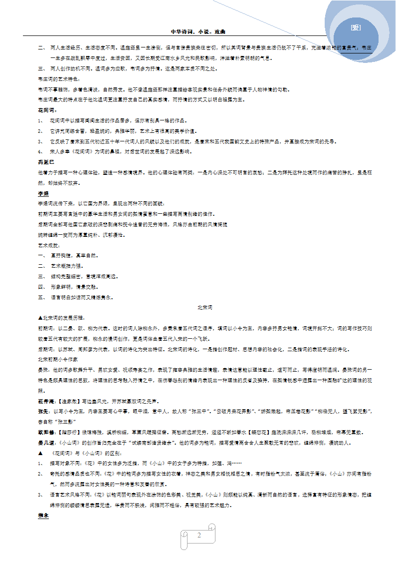 诗词戏曲第2页