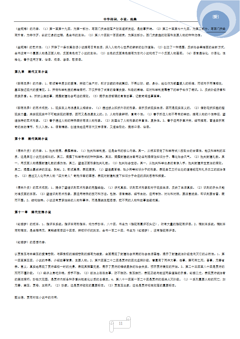 诗词戏曲第11页