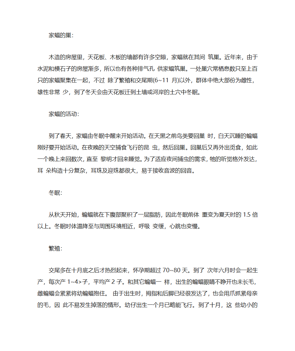 蝙蝠介绍第4页