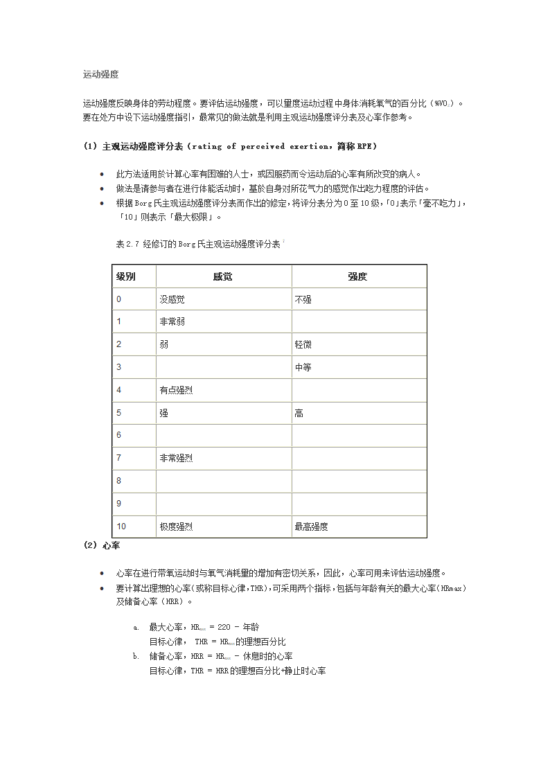 运动处方第4页