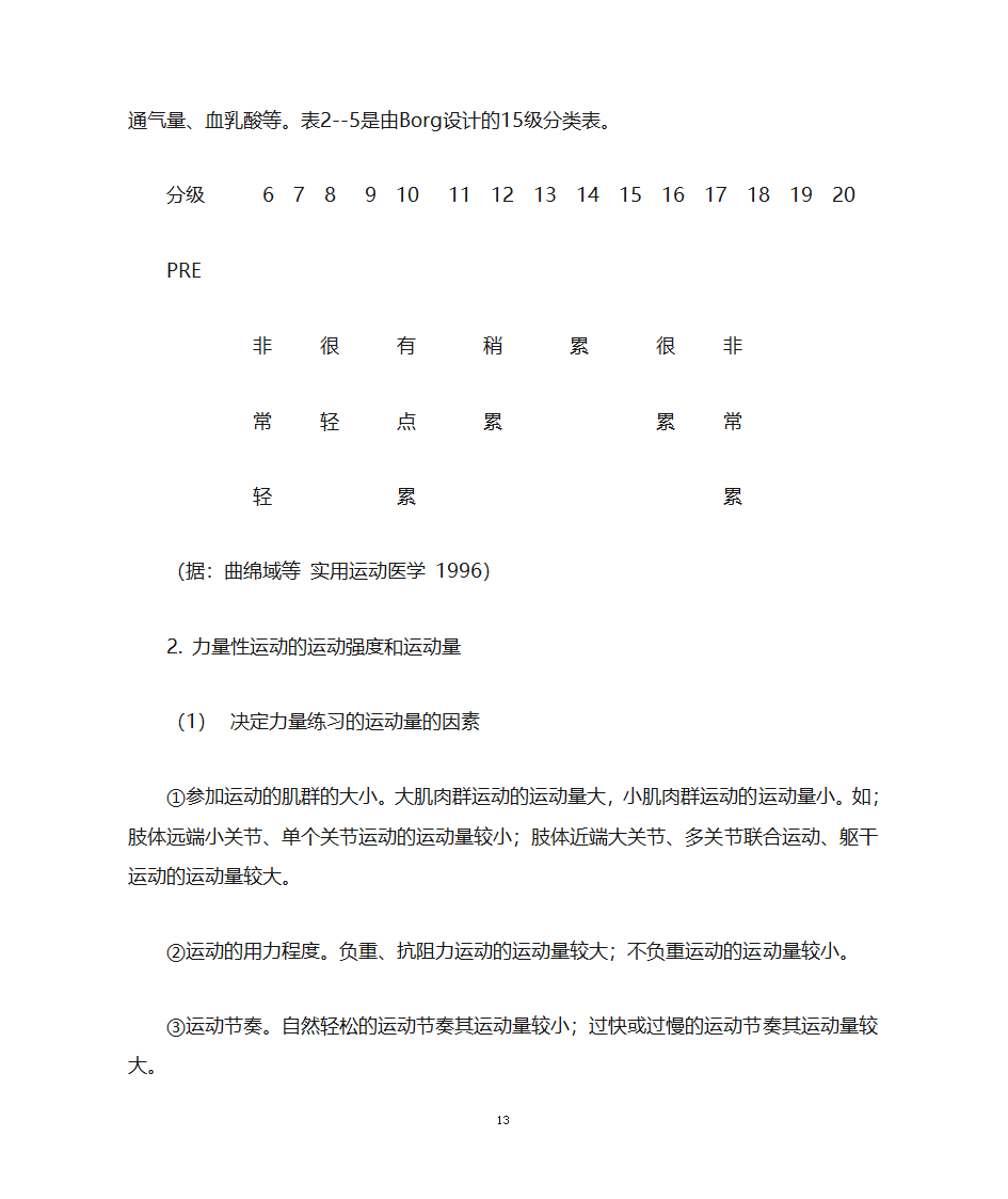 运动处方第13页