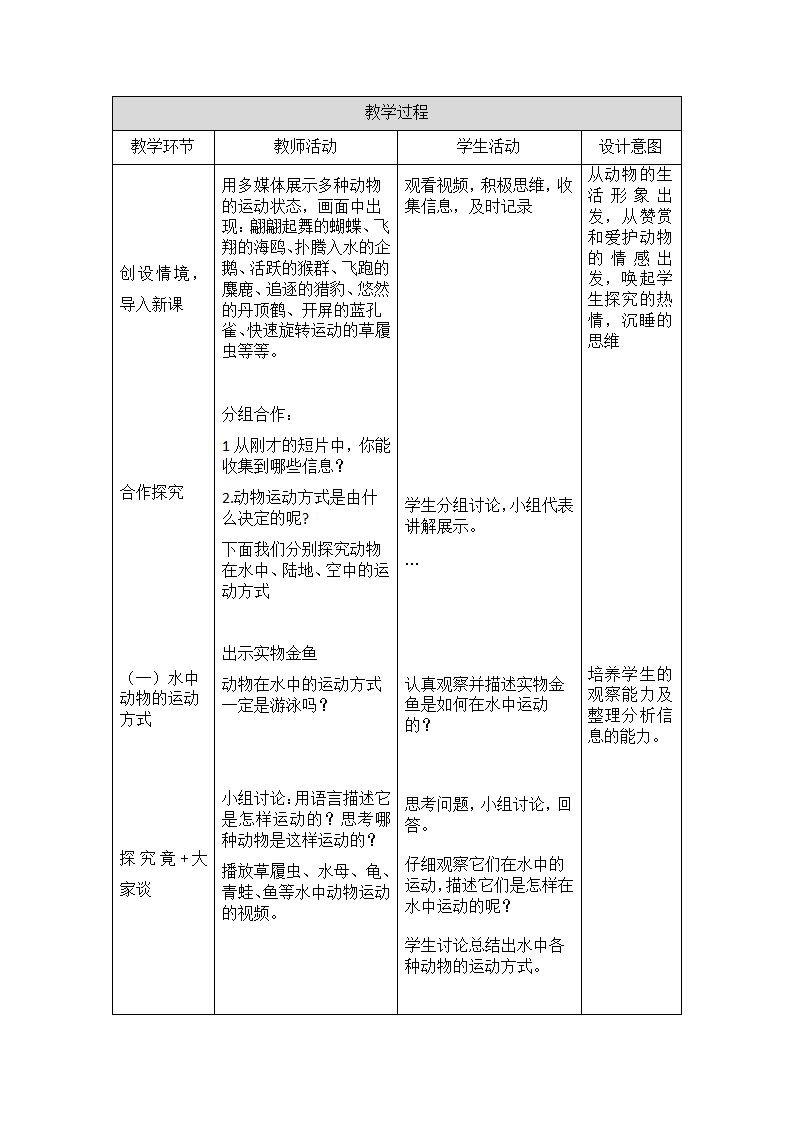 动物的运动第4页