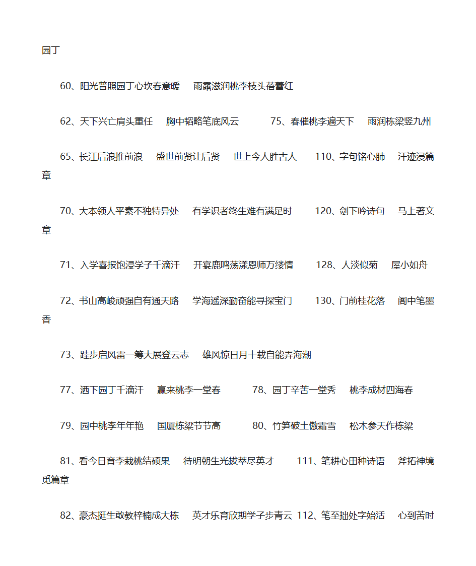 教育对联第5页