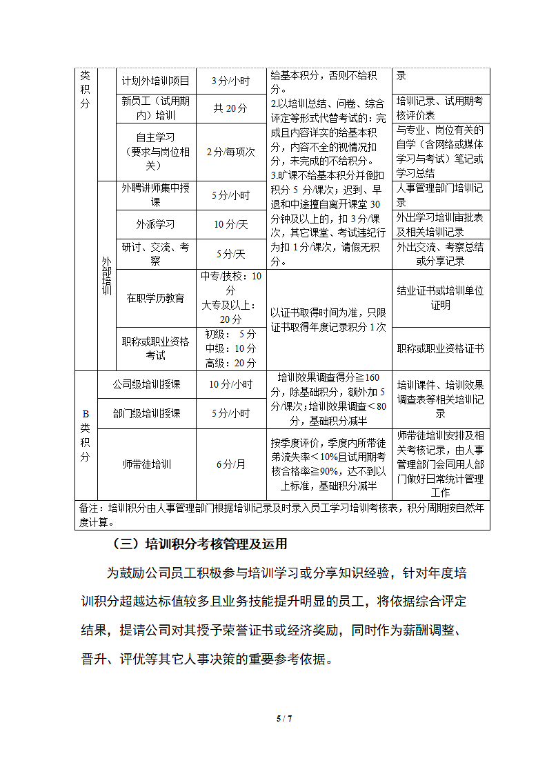 公司企业年度培训计划及实施方案.docx第5页