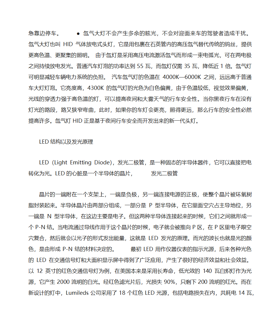 氙气灯、卤素灯、LED灯第2页