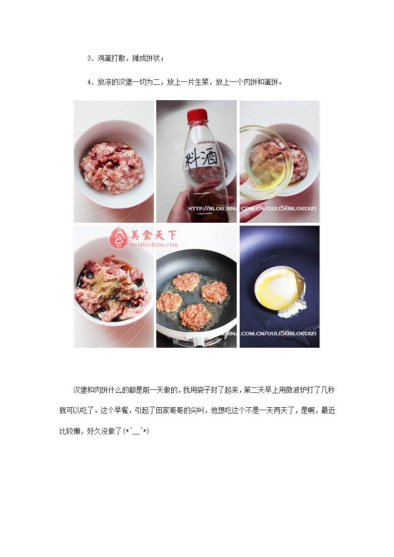 汉堡肉饼制作第5页