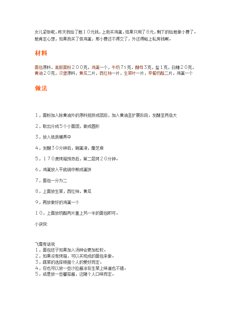 汉堡肉饼制作第9页