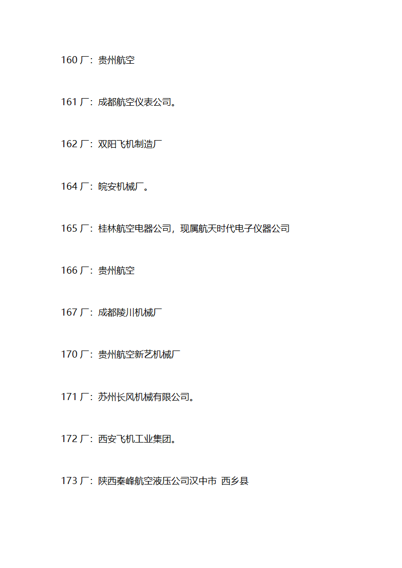 军工企业目录第7页