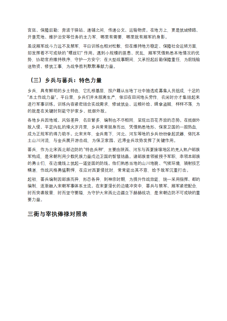 宋朝兵制：辉煌与困境交织的军事密码第6页