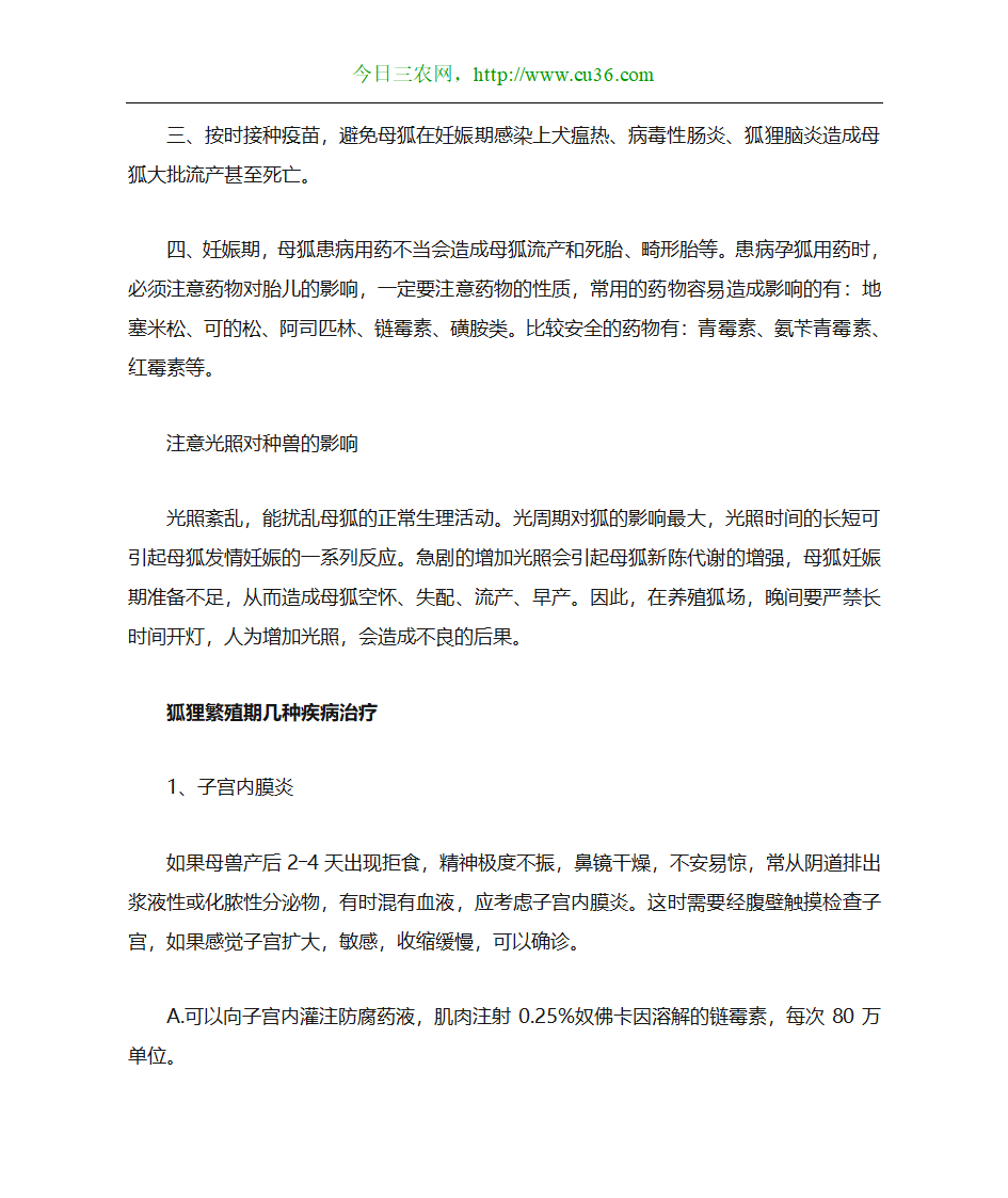 狐狸养殖技术第10页