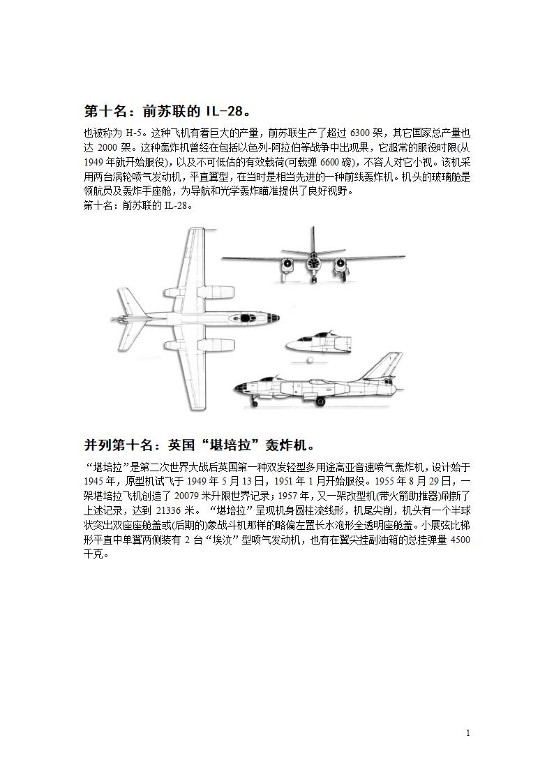 轰炸机排行榜第2页