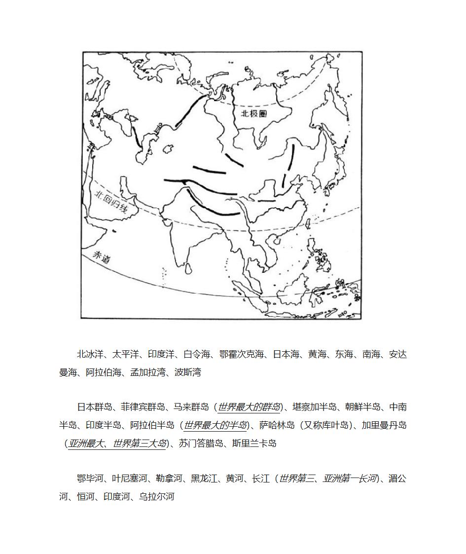 亚洲地图第1页