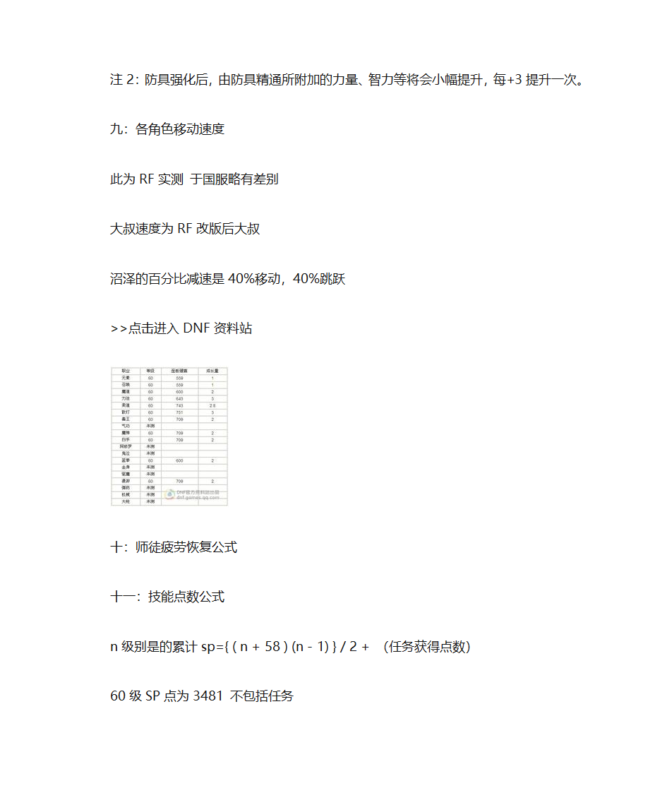 地下城与勇士各类计算公式第6页