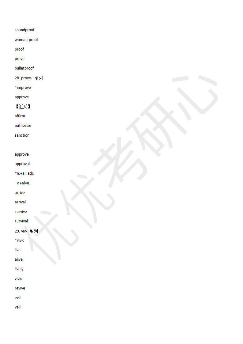 六级基础词汇第15页