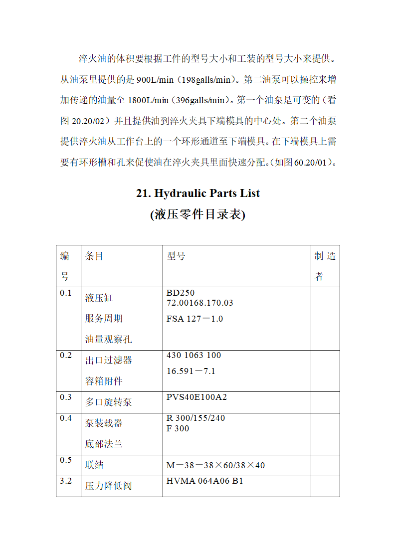 淬火压床说明书第25页