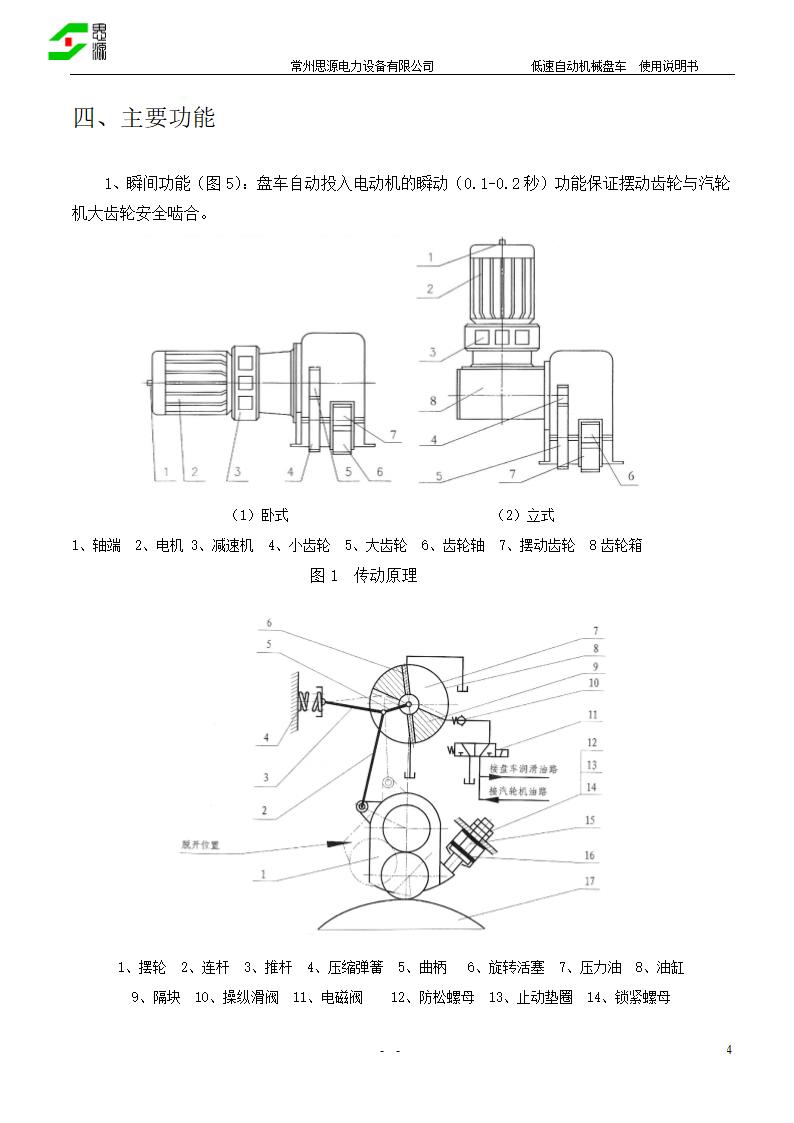 盘车说明书第4页