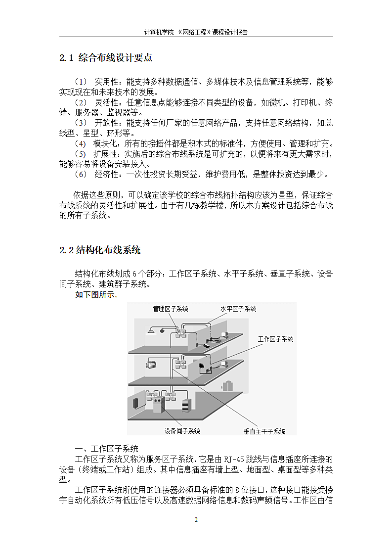 网络工程课程设计园区网络的设计与构建.docx第4页