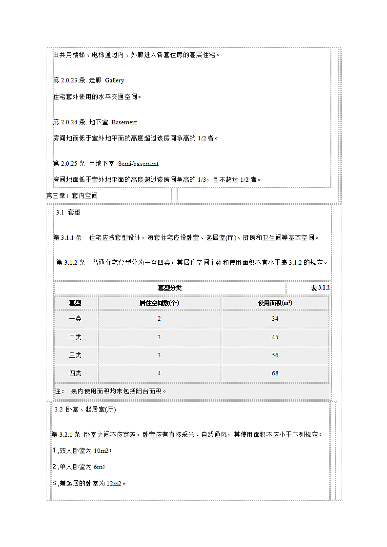 住宅设计规范.doc第4页