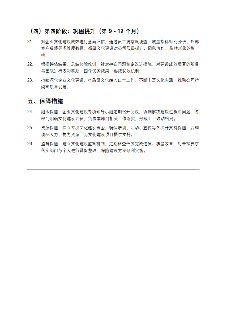 企业文化建设方案第4页