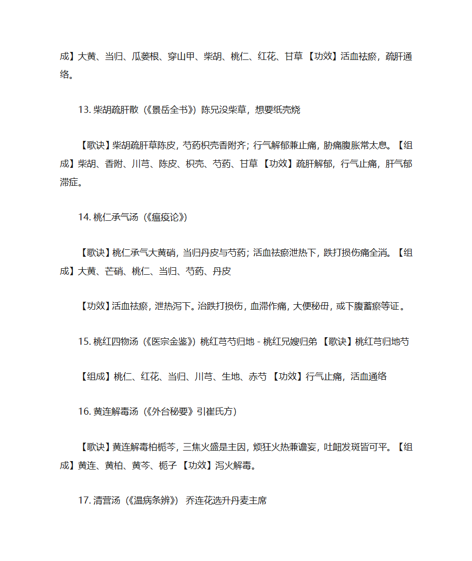 中医骨伤方剂第4页