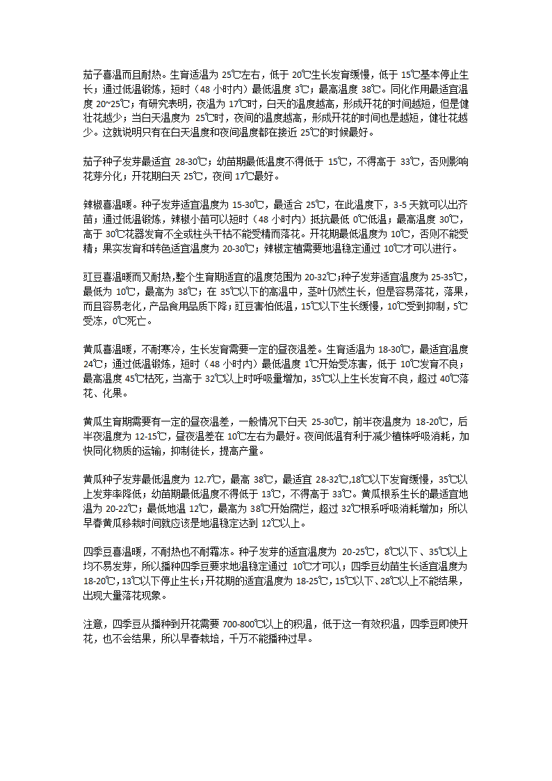 蔬菜生长温度第3页