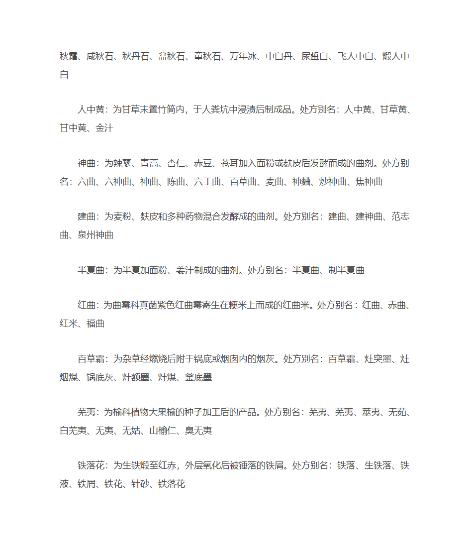 常用中药别名第68页