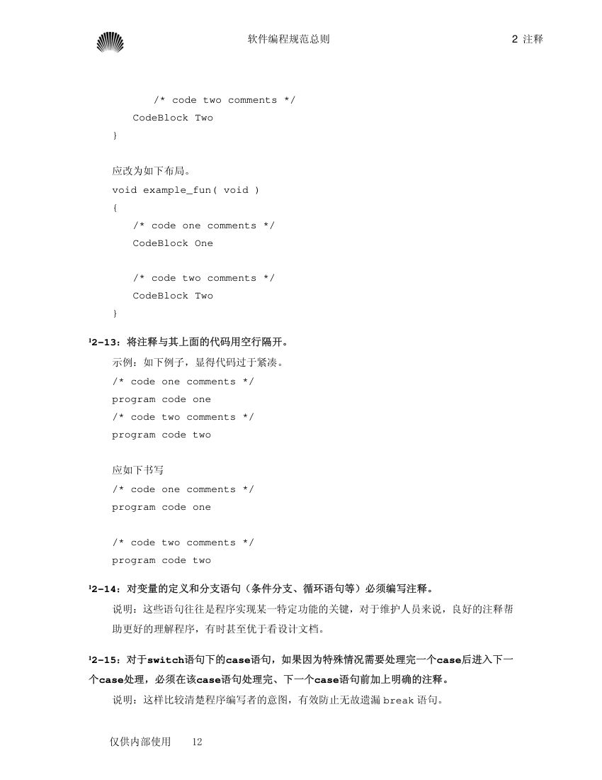 华为软件工程师手册第12页