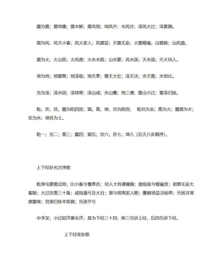 八卦取象歌第2页