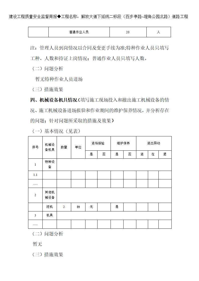 监理周报第9页