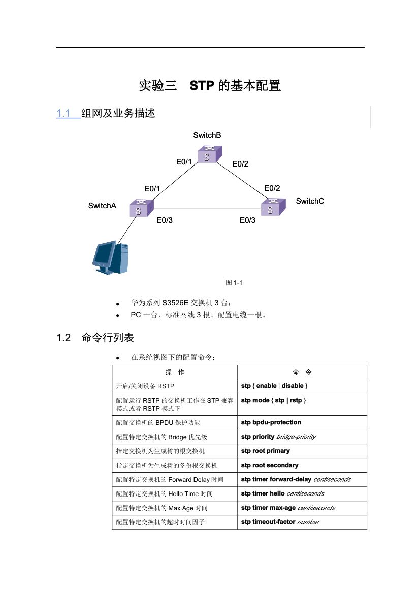 华为实验手册第6页