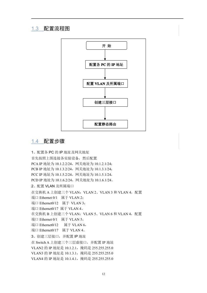 华为实验手册第12页