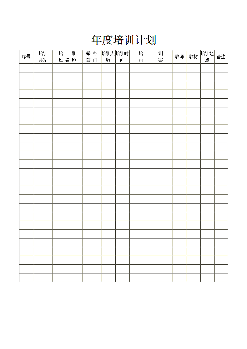 年度培训计划.docx第2页