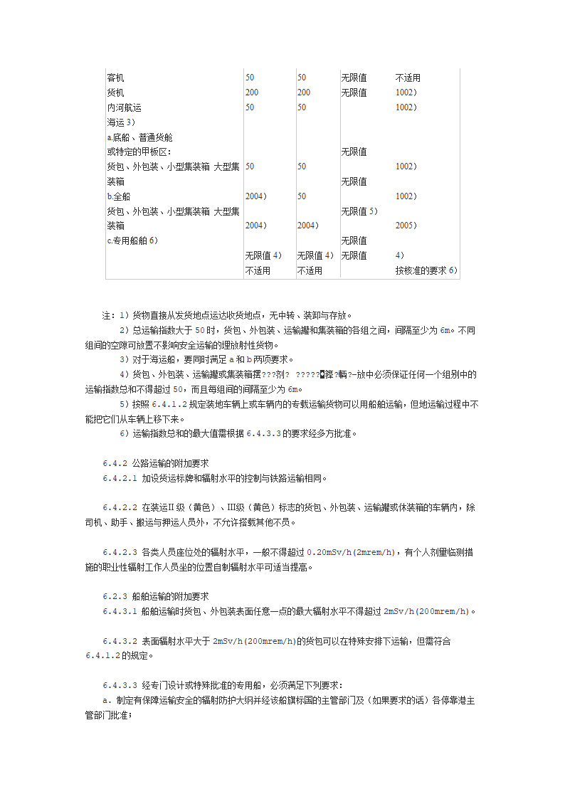 放射性物质安全运输规定第11页