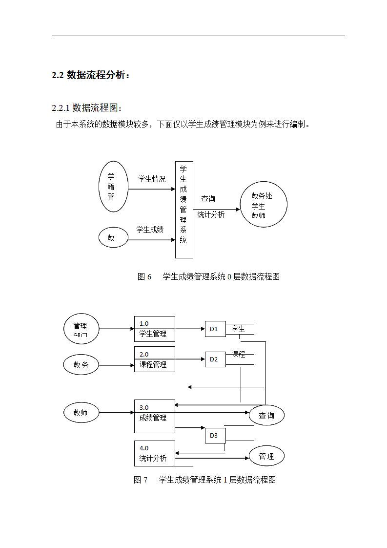 学生信息管理系统设计 计算机毕业论文.doc第7页