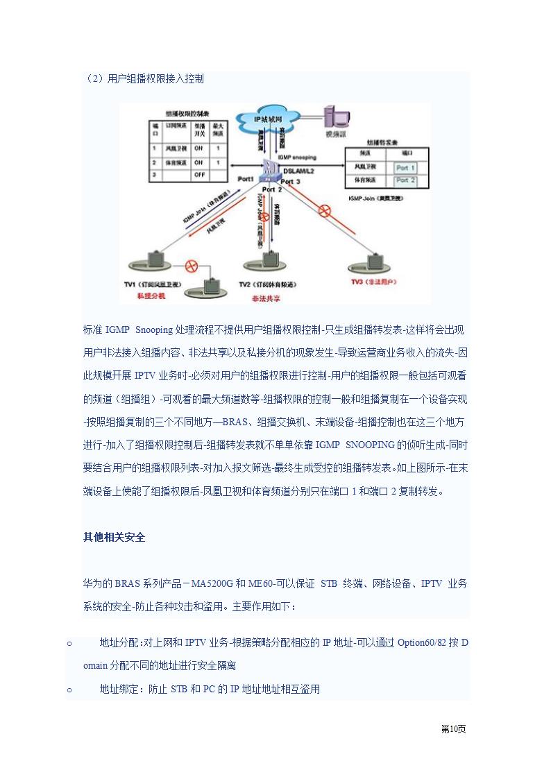 IPTV方案第10页