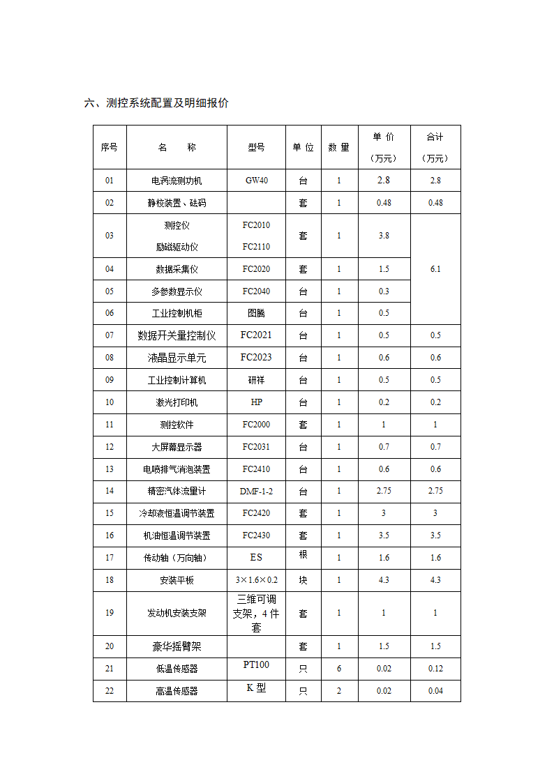 台架方案第4页