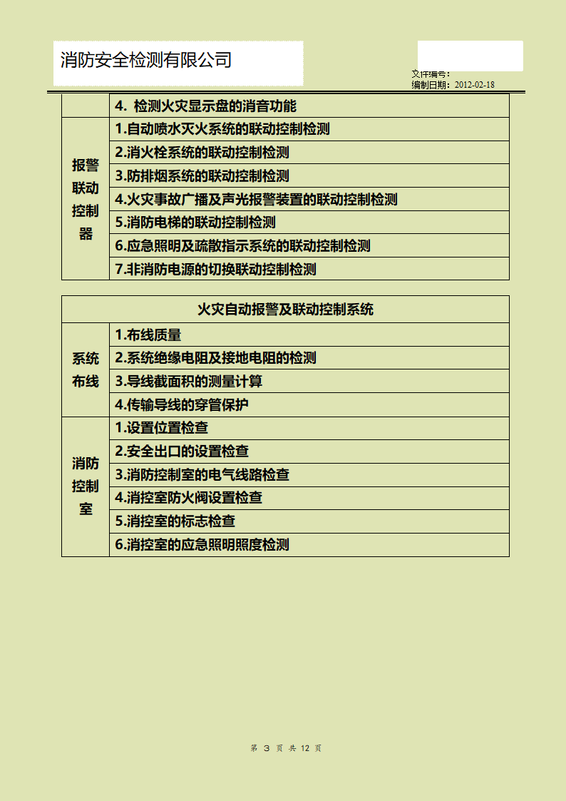 消防检测方案第3页