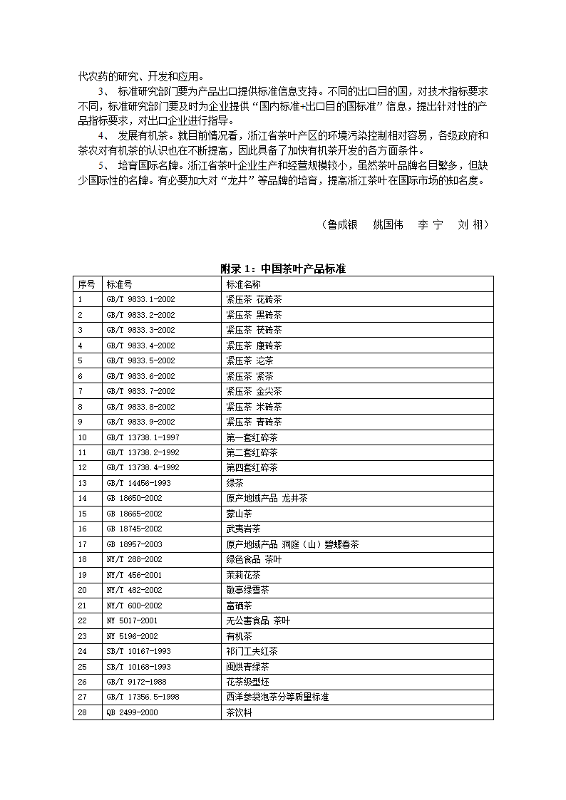 茶叶标准第9页