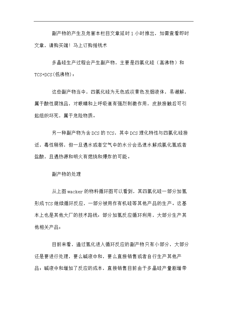 太阳能：多晶硅行业研究调查报告第6页