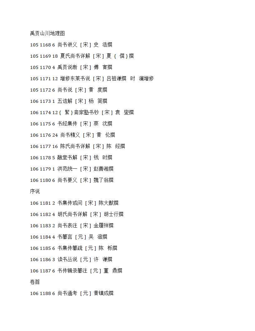  四库全书总目录第12页