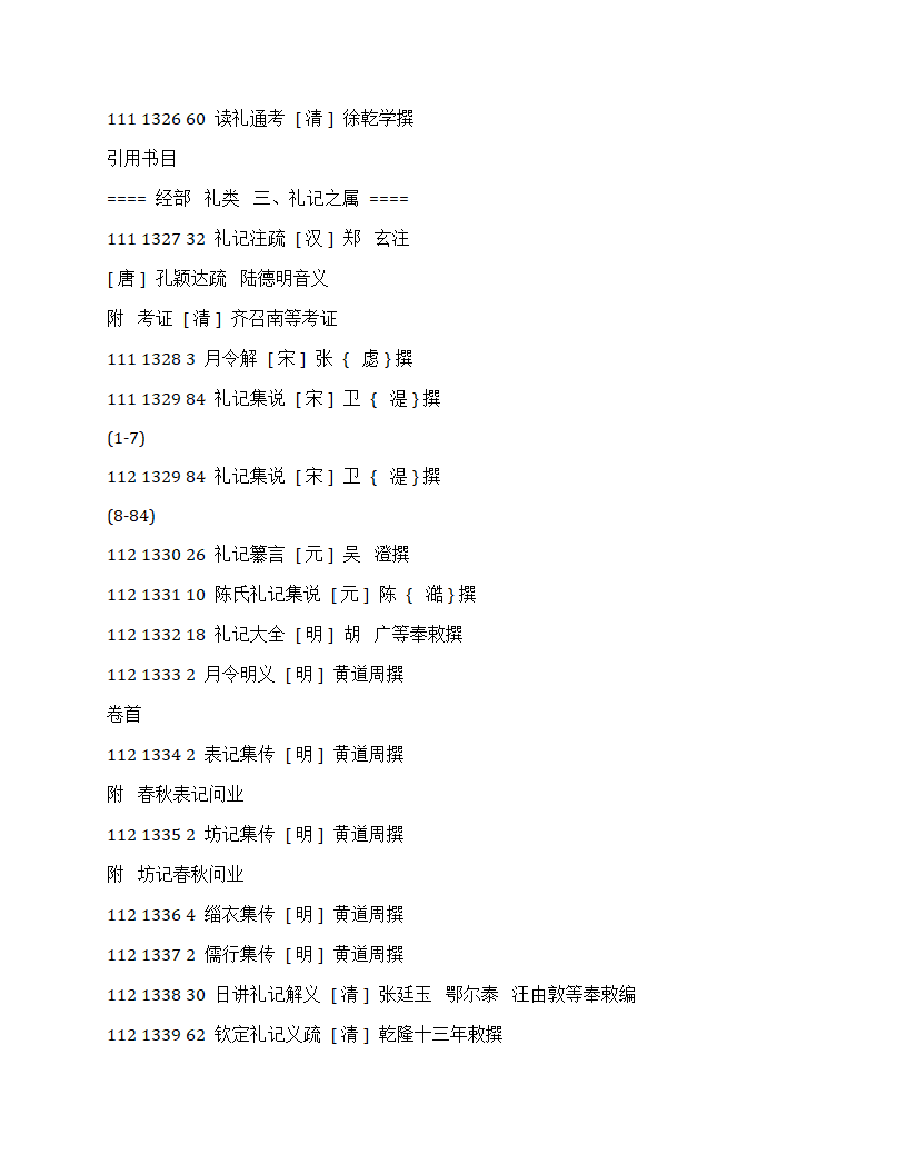  四库全书总目录第22页