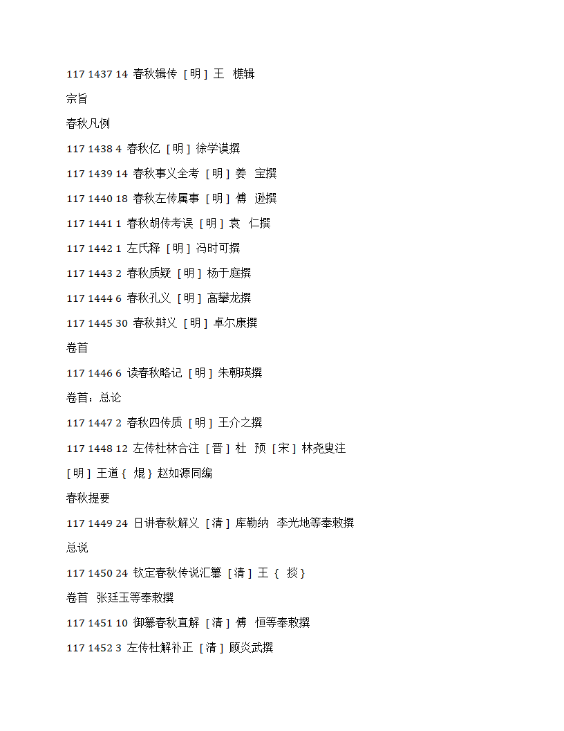  四库全书总目录第30页